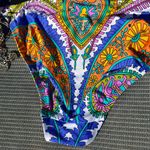 Trina Turk  Pacific Paisley Bikini Set Top Bottoms 6 Photo 8