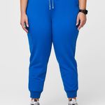FIGS Zamora FIONx Jogger Royal Blue High Waisted Scrub Pants Photo 0