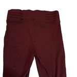 One 5 One ‎ Burgundy Straight Leg Slacks  Size Medium Pull On Photo 5