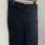 Frank & Eileen - Blackstone Utility Pant Washed Black High Waist Ankle Wide Leg Photo 2