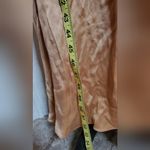 Free People  Kristal Hill Limited Edition 100% SILK Tan Maxi Dress SIZE:6 Photo 4