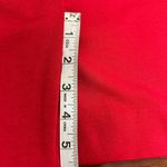 Cynthia Rowley  Size 10 Red Short Shirt With Ruffle And Back‎ Slit NWT Photo 4