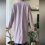 Reiss Women’s Crombie Wool-Blend Coat Jacket Two Jet Pocket, Lavender, Size 8 Photo 7