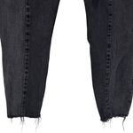 Abercrombie & Fitch SZ 27/4 The Mom Hi-Rise Jeans Curve Love Zip-Fly Black Wash Photo 5