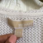 Michael Kors  white hooded hoodie sweater cardigan XXS‎ Photo 2