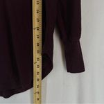 Loft  V Neck Sweater Petite Small Purple Photo 3