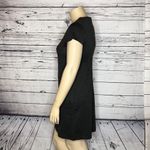 Suzanne Betro SB NWT Size XL Dark Gray - Lace Panel Rayon Knit Sheath Dress Photo 2