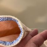 Holding Horses NWOT Anthropologie  Regatta Wrap Dress Twill Denim Pink Size 12 Photo 14