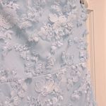 Altar'd State Altar’d State Adley Embellished Mini Dress Light Powder Pastel Blue Small Photo 3