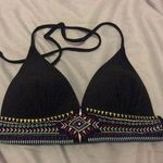 California Waves Black Bikini Top Photo 1