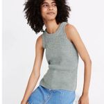 Madewell Jensen Sweater Tank Top in Frosted Sage Photo 0