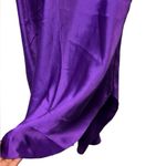 Victoria's Secret Vintage VS Gold Label Purple Embroidered Floral Lace Chemise Nightgown Slip Photo 4