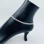 ❤️ 925 Sterling Silver Ankle Bracelet ❤️ Photo 3