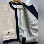 Saint Laurent NEW NWT Off-White Tweed wool silk Jacket Size 4 (36 Fr) womans Photo 13