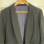 J.Crew Elegant Black Blazer Size 16 Tall preppy wool blend old money capsule Photo 3