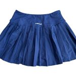 Head Women’s Size XS Pleated Tennis Skort Skirt Blue Sporty Athletic Pickleball Photo 2