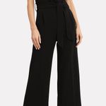 IRO women’s Crew wide leg V-neck black cropped jumpsuit size FR 36 US XS S Photo 1