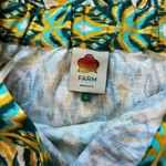 Farm Rio  Tropical Tapestry Halter Linen Maxi Dress Photo 6