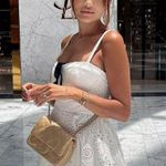 ZARA mini dress Crochet Embroidered openwork boho sundress summer Photo 10