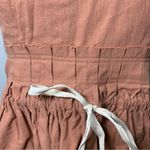 Free People Luna Sleeveless Pleated Top in Iced Chai size M Photo 3