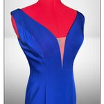 Shail K Plunging V-Neck Mermaid Evening Gown Size 8 Photo 6