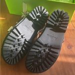 Sam Edelman Eleanor white leather ankle strap platform chunky buckle sandals Photo 5