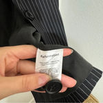 Reformation NWOT Classic Relaxed Lapel Blazer
BLACK & WHITE STRIPE Size Large Photo 5