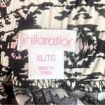 Xhilaration Bohemian Black Cream & Pink Lightweight Comfy Tapered Ankle Casual Pants Size XL Photo 9