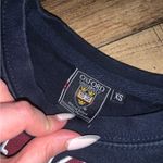 Authentic Oxford university embroidery preppy crew sweatshirt college classic Blue Size XS Photo 4