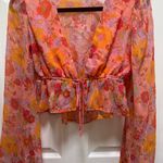 Wild Fable Floral Top Photo 0