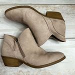 Arizona Jeans Arizona Coachella Women’s Sz 10 Brown Faux Suede Ankle Bootie Western Fallcore Photo 4