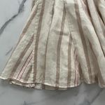 Alexis  Dimma Striped Linen Mini Dress with Braided Belt Sz S Resort wear coastal Photo 10