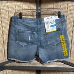 Seven7  Frayed Hem Distressed Denim Weekend Shorts, 5" Rise Photo 2