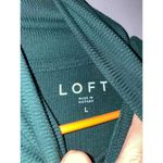 Loft Ribbed Turtleneck Long Sleeve Top Size Large NWOT Photo 2