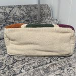 ZARA NEW Multicoloured Geometric Knit design Clutch Bag Photo 3