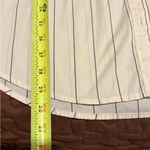 A New Day Women’s White Striped Shirt Photo 6