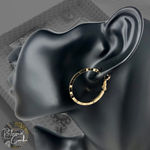 Apt. 9 Gold Hammered Hoop Earrings Photo 4