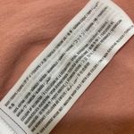 Hollister  graphic long sleeve t-shirt, women's oversize small pink tie front top Photo 5