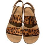 REEF  Water Vista Slingback Sandal Leopard Print Women's Sandals NEW Size 8 Photo 9