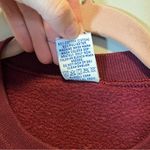 Russell Athletic Vintage  Maroon Texas Crewneck Sweatshirt Large Photo 6