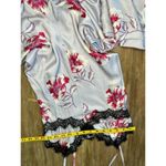 Morgan Lane  Bambi Jumpsuit Silk Floral Wide Leg y2k Lacey SIZE S Photo 9