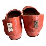 FRENCH SOLE FS/NY Leather Zeppa Ballet Flats Orange Round Toe Shoe Italy 8.5 EUC Photo 3