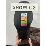 Womans Suedi Knee High Boots Brown Croc Faux Leather 7.5 Blk Heel 1/2 Zip NWOT Photo 7