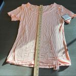 Laundry by Shelli Segal Laundry by Shelli Segal Pink Ruched Drawstring Short Sleeve T-Shirt Top M Photo 5