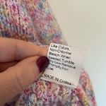 SheIn Colorful Crewneck Marled Knit Boxy Sweater ~ Women’s Size Large Photo 10