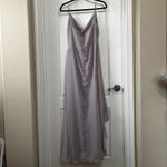 House Of CB 'Alexandria' Grey Floaty Maxi Dress NWOT Size S Photo 3