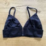 Luvalot  - Sleeveless Crop Top with Back Zipper in Black Photo 1