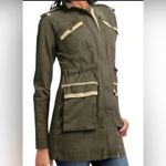CAbi  Women’s Military Bomber Olive Green Jacket Photo 2