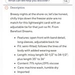 Barefoot Dreams  CozyChic Ultra Lite Long Cardi warm gray small Photo 3