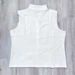 Karen Scott Women's White Quilted Full Zip Vest XXL Photo 6